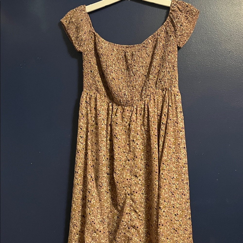 Simplee Off The Shoulder Dress - Picture 4 of 4